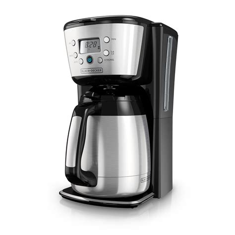 how to use black decker coffee maker|black decker 12 cup digital coffee maker.